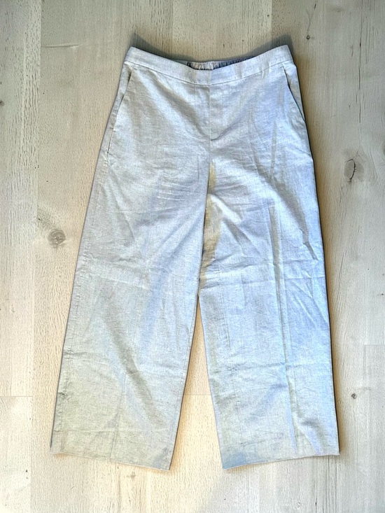 Banana Republic Pants - Banana Republic Linen Blend Wide-Leg Pants Size L